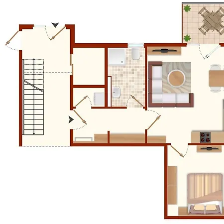 Hafenblick Portland J1 Appartement